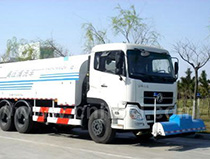 东风天龙后双桥高压清洗车