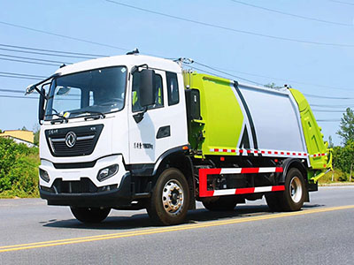 国六东风天锦12方压缩垃圾车