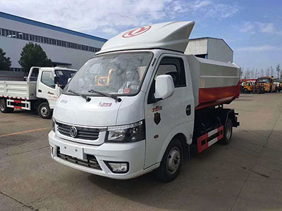 东风途逸3方挂桶垃圾车