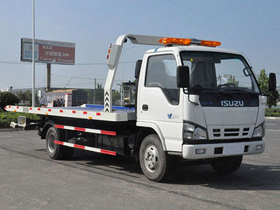 庆铃五十铃一拖二清障车