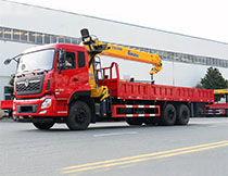 国六东风天龙后八轮12吨随车吊