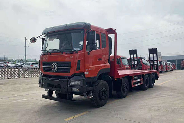 国六东风天龙前四后八平板车