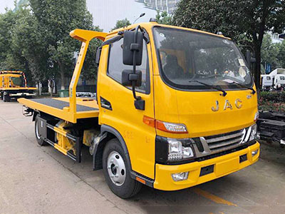 江淮黄牌平板清障车