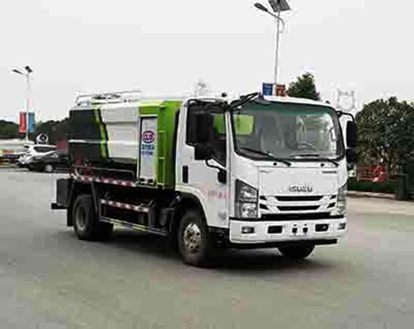 国六五十铃清洗吸污车