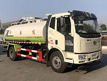 国六解放J6吸粪车